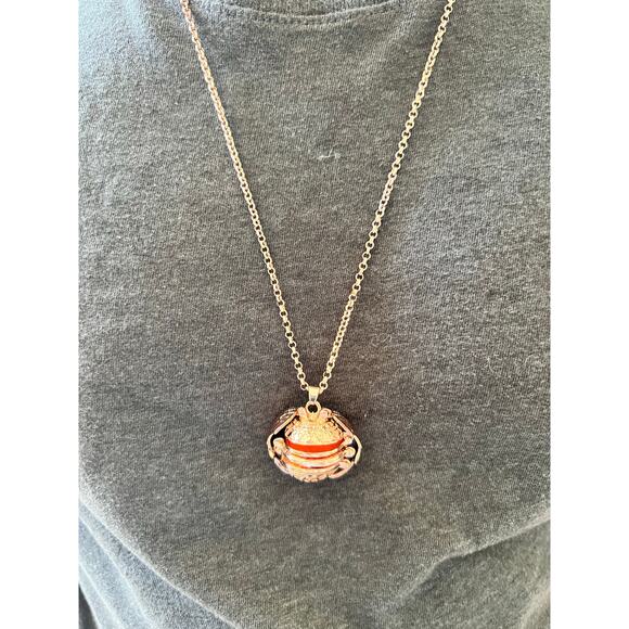 Expanding Photo Locket Rose Gold Stainless Necklace Angel Wing 23" *read - Picture 2 of 12